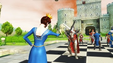Battle Chess Game of Kings - Game cờ vua hình người 3D: Hoàng hậu đã xinh đẹp lại còn ngầu! | Part 1