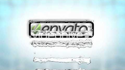 water splash logo Revea After Effects Project Template.flv