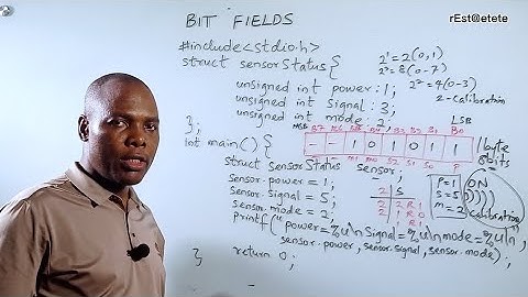 Bitfields: Packing Meaning Into Bits in C. #C101 #education #everyone 