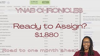 YNAB CHRONICLES | Ready to Assign | $1880| No More Variable categories 