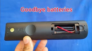 Great and Genius idea Priceless say goodbye to remote control batteries You won