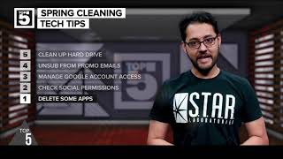 Then vs now - Top 5 spring cleaning tech tips | Tech News 2018