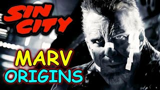 Marv Origins (Sin City) - Charismatic, Towering, Brutal Anti-Hero Defender, A Man Born In Wrong Era