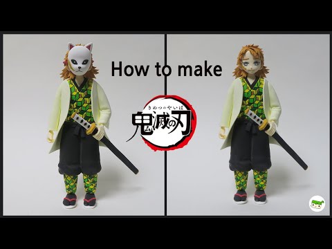 귀멸의 칼날 사비토 만들기/<strong>Making</strong> Sabito Demon slayer (kimetsu <strong>no</strong> yaiba) さびと