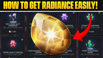 HOW TO GET RADIANCE EASILY!😍| MCOC RADIANCE GUIDE | MARVEL CONTEST OF CHAMPIONS
