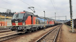Těžkotonážní vlak do hor Český Těšín  Čadca  Lv  Přerov 21.4.2022