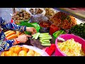 So crispy  popular khmer pork belly sandwich with meatballs numpang pate  cambodian street food