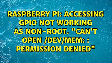 Raspberry Pi: Accessing gpio not working as non-root. "Can