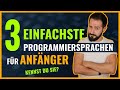 3 einfachste Programmiersprachen für Anfänger - Kennst du sie?