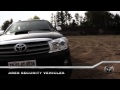 Ares security vehicles  armoured toyota fortuner