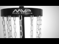 MVP Black Hole® Precision Disc Golf Basket for Accuracy Training