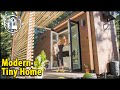 His modern luxury tiny house will blow your mind full tour