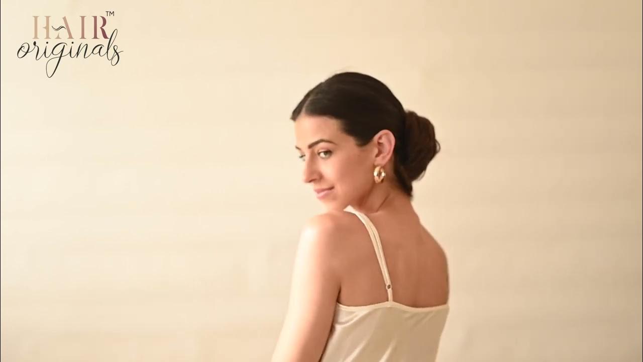 How To Use Messy Bun Scrunchie Messy Bun Scrunchie का उपयोग कैसे करें