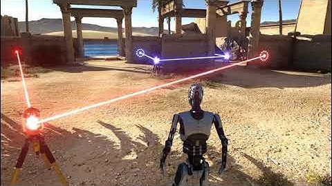 The Talos Principle Walkthrough 08 TEMPLE  B  AREA 1 + 1 star