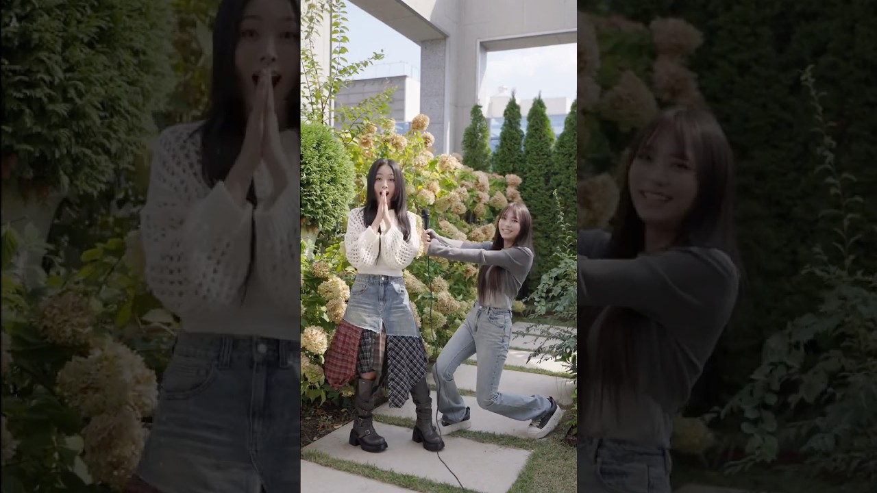 후! 숨고르고 HYNN 선배님이랑 달려나가 🏃🏃🏃🏃@hynn9109 #QWER #소년만화 #박혜원 #HYNN