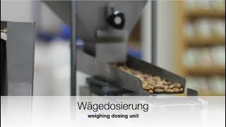 Wägedosierung/ Weighing dosing unit