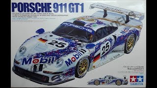 Обзор Porsche 911 GT1 Tamiya 1/24 (сборные модели)