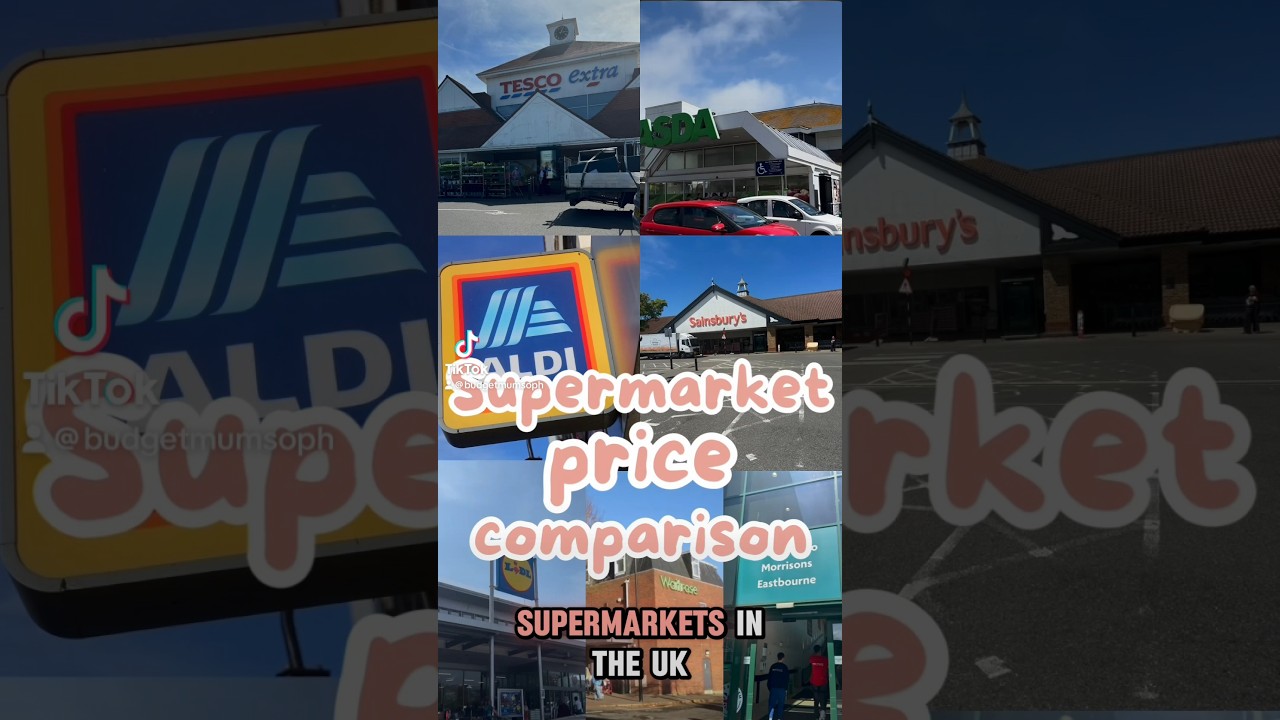 Supermarket budget price comparison UK
