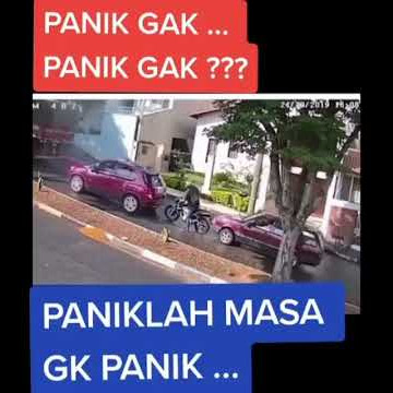 Panik gak , to ganjel to