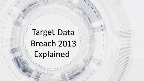 Target 2013 Data Breach Explained