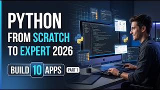 Python From Scratch to Expert 2026 | Build 10 Real-World Python Apps in One Full Course Par-1