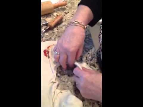How to make calzones...