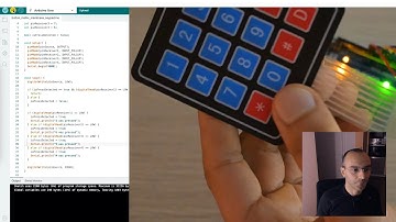 How Arduino Keypad Works under the hood, from scratch, without extra libraries