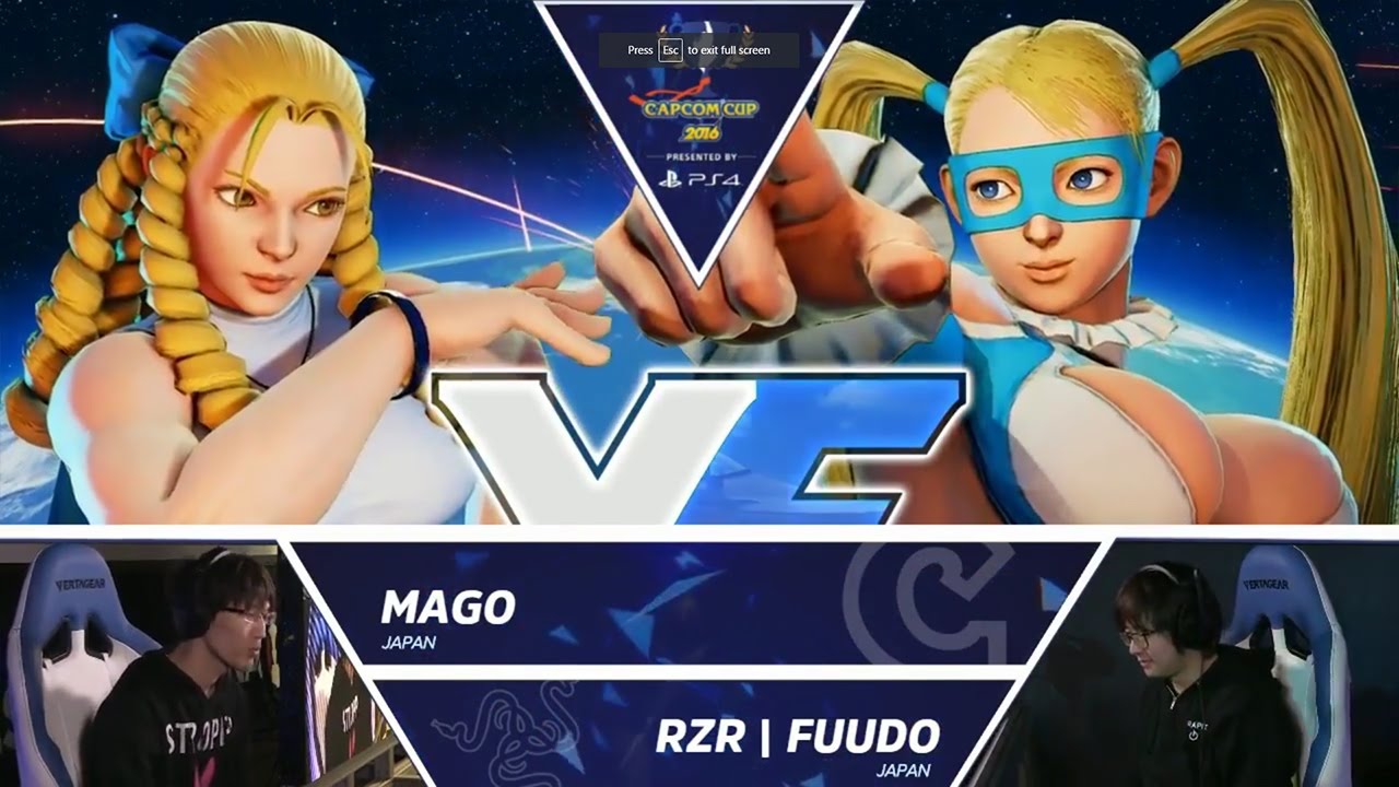 SFV: Mago vs RZR Fuudo - Capcom Cup 2016 Day 1 Top 32 - CPT2016