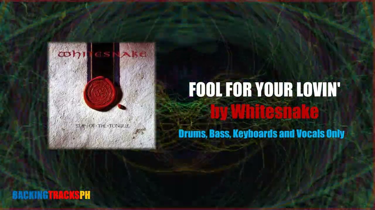 WHITESNAKE - Fool For Your Loving 89' (Guitars Backing Track with