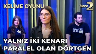 Kelime Oyunu Yalnız İki Kenarı Paralel Olan Dörtgen
