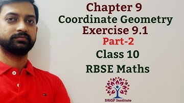 Class 10 Chapter 9: Coordinate Geometry | Exercise 9.1 | Question no. 15 | RBSE Maths Part-2