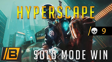 Hyperscape: First solo win with 9 takedowns - Personal best