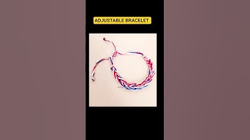 Adjustable easiest crochet bracelet #bracelet #art #easy  #howto #shorts #shortsfeed #diy #handmade