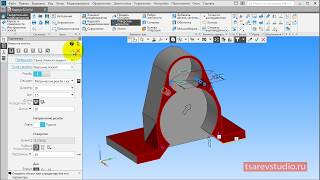 Компас 3D V18 Построение детали \