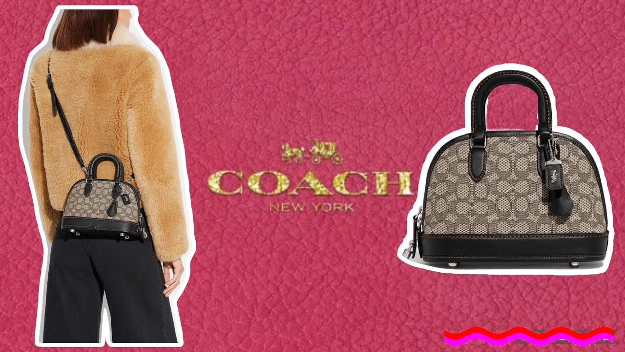 COACH Revel Bag 24 In Signature Textile Jacquard Reveal #newbags 