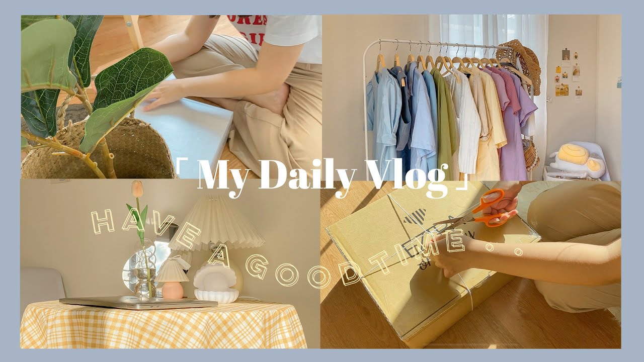 My Daily Vlog #3 🥣☁️ จัดห้อง, Unboxing, Cleaning my room, ทำมาม่าทานกับเพื่อน - Somedayou