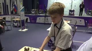 Young Russian IM Murzin Volodar Checkmates GM Iordachescu Viorel