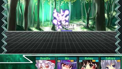 Labyrinth of Touhou - Boss Battle #17 Ghostly Butterfly
