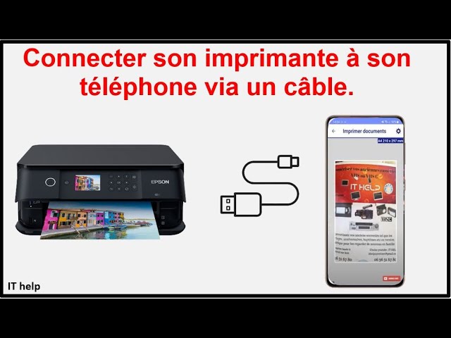 Connectez l'imprimante au téléphone portable : voici comment cela  fonctionne !