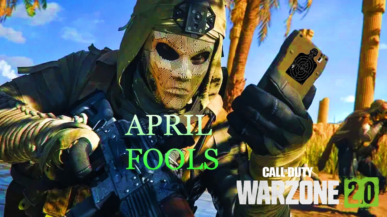 April Fools Warzone Target Practice YouTube