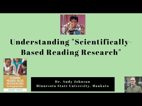 Video: Ano ang scientifically based reading research?