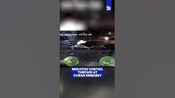 Molotov cocktails thrown at Cuban Embassy in DC