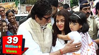 (Video) Amitabh Bachchan PAMPERS Aaradhya Bachchan | LehrenTV