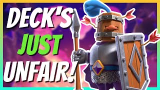 *NEW* EVO ROYAL RECRUITS DECK IS WAY TOO BROKEN! | Clash Royale