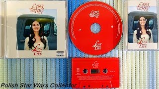 Lana Del Rey Just For Life CD Album &amp; Red Cassette Tape Unboxing