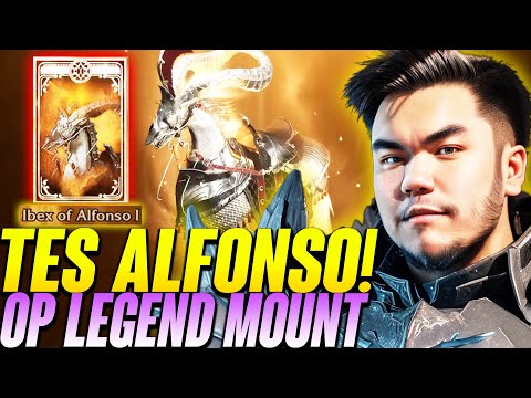 REVIEW ALFONSO NO.1 LEGENDARY MOUNT! HELP ME TO NO.1 SSS Streamer! 