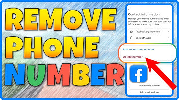 How to Remove Phone Number from Facebook (NEW Update 2026)