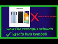 Cara kembalikan file foto terhapus di HP samsung