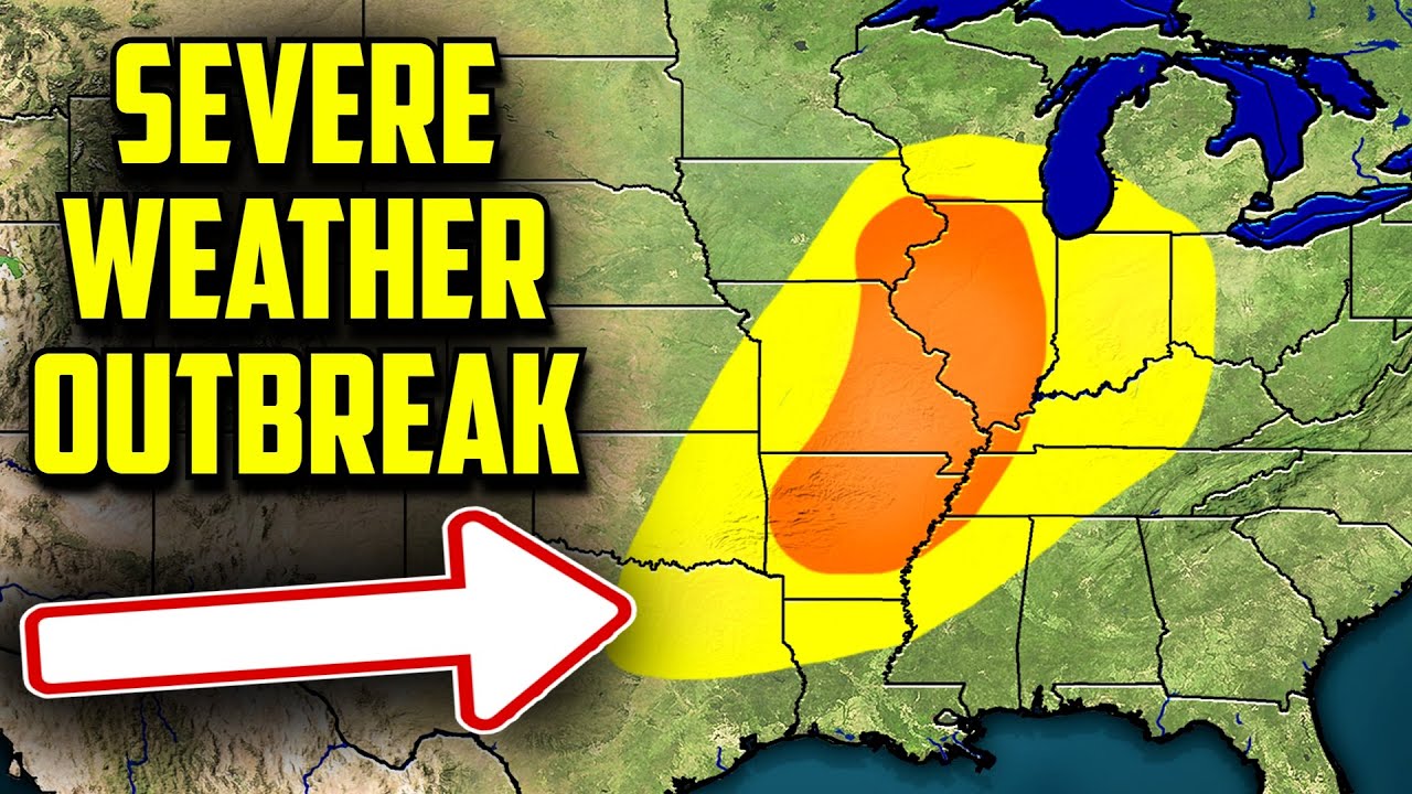 A Massive Severe Weather Outbreak Is On The Way.. - YouTube