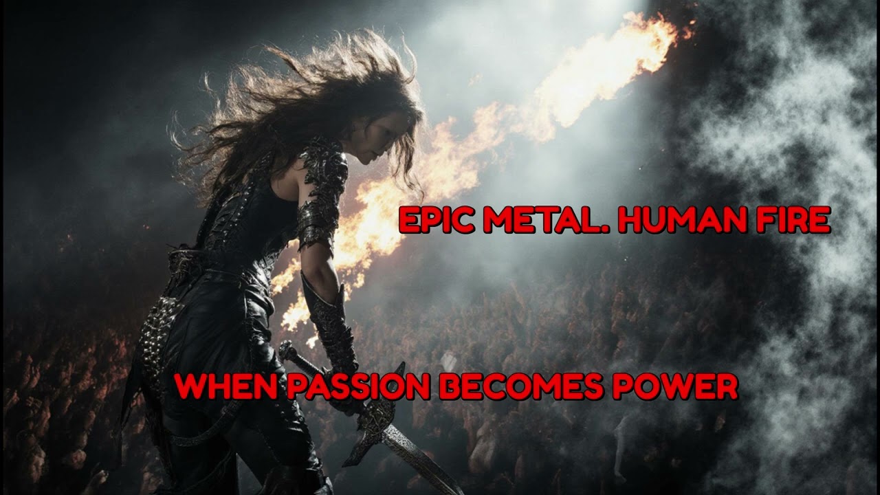 EPIC METAL • Female Warrior • Symphonic Power (1h Mix) | The MelodAI • Nightwish & Epica Inspired